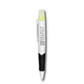 White Pen / Highlighter Combo / White Barrel/Yellow Marker